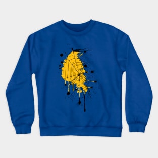 Spiders ink splash Crewneck Sweatshirt